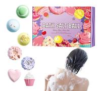 Boules De Bain Relaxantes | Lot de 7 Boules de Relaxantes pour Femme - Idées Cadeaux Douche pour Anniversaire Noël Saint Valentin Fête des Mères | Cadre Cadeau Femme Fille Épouse Maman Maison