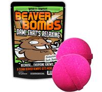 Boules de bain roses Bodacious Bath Co., blagues de castor amusantes pour les amis, bas de Noël pour hommes, idées folles d'éléphants blancs, bou