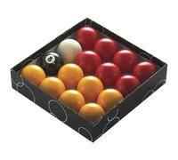 Boules de billard PowerGlide (x16) Rouge 1 7/8"