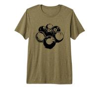 Boules de Billard Queues de Billard Sports Pool Hall T-Shirt Haut de Gamme