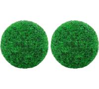Boules de buis artificielles 2 pcs. 35 cm
