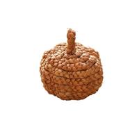 Boules de citrouille en paille, pendentif en forme de boule de citrouille, matériau de synthèse fabriqué à la main, décorations d'automne pour la maison (B)
