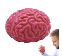 Boules de Compression du Cerveau | Halloween réaliste Stress Squishy Faux Jouet de soulagement Sanglant pour Les farces d'horreur, la décoration de fête et Les Cadeaux effrayants