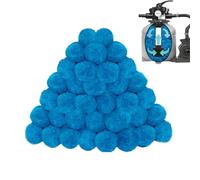 Boules de coton pour filtre à piscine - remplissage de polysphère, support de nettoyage | Remplacement du filtre léger pour les pompes à piscine, le nettoyage d'eau des étangs de poisson, les piscines