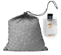 HENDI Boules de cuisson sous vide, 500 pièces dans un sac de séchage en filet, résistantes jusqu'à 110°C, pour la cuisson sous vide, chaque boule ø20mm, polypropylène, blanc