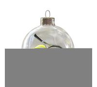 Boules de décoration de Noël - Décoration de Noël à suspendre, scène sportive pour porche, armoire, table à manger, pendaison de crémaillère, intérieur ou extérieur, fête, cheminée, salon
