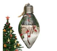 Boules de Décoration pour Sapin de Noël | Décoration Suspendue Lumineuse De 13 Centimètres | Décorations pour Sapin De Noël | d'Intérieur Saisonnière pour Fête Hivernale Vitre et Mur