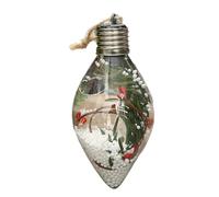 Boules de Décoration pour Sapin de Noël | Suspension Décorative Boule Anticassable 13 Cm | Décorations pour Sapin De Noël - Décoration d'Intérieur Saisonnière pour Fête Hivernale Vitre et Mur