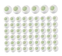 Boules de déodorizante de chaussures, balles d'odeur chaussures 60pcs 1, 6 pouce, balle réhabilitation naturelle sûre, déodorizante sneaker pour les sacs gym gymnase voitu.