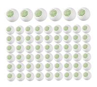 Boules de déodorizante de chaussures, balles d'odeur chaussures 60pcs 1, 6 pouce, boule désraquage naturel, déodorizante sneaker pour le bureau gymnastique du tiroir gymnastique