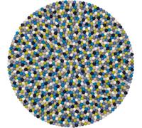 Boules de feutre Tapis rond 120 cm Myfelt Fritz - 4056091950799