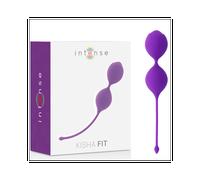 Boules de geisha en silicone intense kisha fit violet