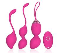 Boules de Geisha - Kegel Balls Kit 2 en 1 pour les débutants, balles Kegel pour le serrage, recommandées par les médecins pour le contrôle de la vessie et les exercices du plancher pelvien