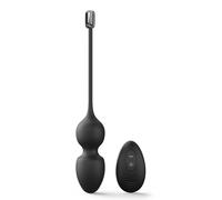 Boules de Geisha Love balls télécommandées noires - DORCEL