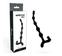 Boules de geisha perles anales noires 22cm