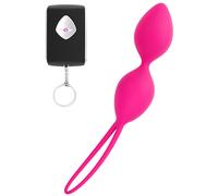 Boules Divines - Boules de Geisha Vibrantes sans fil, Rechargeables (Rose)