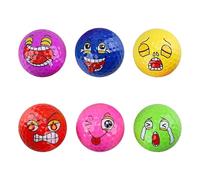 Boules de golf colorées - Boules colorées mignonnes pour les amateurs de golf, balles de avec contrôle de balle multifonctionnel de haute performance, haut standard pour les amateurs débutants pr