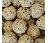 Boules de graisse pour oiseaux, 200 x ca.90 grammes sans filet, nourriture oiseaux jardin