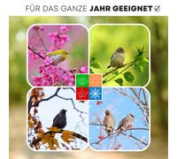KLASEBO Boules de Graisse Oiseaux Premium avec Insectes 100 x env. 90 g avec Filet