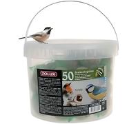 Boules de graisse - ZOLUX - 90g - Seau 50 - Énergétiques pour oiseaux - Conservation optimale