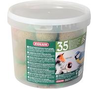 Boules de graisse - ZOLUX - 90g/seau - Énergétiques pour oiseaux - Conservation optimale
