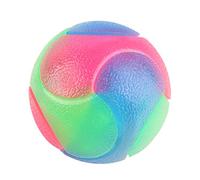 Boules de jouet à mâcher pour la dentition - Jouet à mâcher en caoutchouc pour animaux de compagnie, boule élastique lumineuse | Jouet à mâcher pour chien ludique, boule résistante à l'épreuve