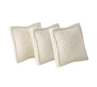 Boules de laine, boule d'adoucissant,Boules carrées de séchage de laine - Adoucisseur de tissu naturel carré réutilisable, Gadgets ménagers, Kit de nettoyage à sec pour sèche-linge domestique,