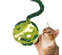 Boules De Laine Pour Chat,Avec Clochette Intérieure Douce Tissée Main Jeux Animaux | Boules Douces Pour Chats | Pour Jeu à la Maison Intérieur Extérieur Entraînement Exercice Stimulation Mentale Gratt