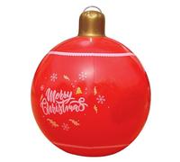 Boules de Lanterne de Noël réutilisables - Grandes Boules gonflables en PVC | Grande Lanterne Multicolore de Boule de Noël pour la pelouse extérieure, décoration de Piscine de Jardin