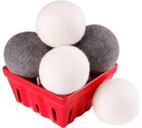 Boules de lavage de laine Séchage Drainage Boules 7cm x 6pcs