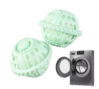 Boules de lavage pour machine à laver | Nettoyant pour sèche-linge sans détergent | Outil anti-nœuds pour l'entretien des tissus | Produit de nettoyage écologique et réutilisable pour les familles