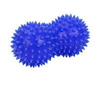 Boules de massage épineuses, PVC Foot Fitness Masgeur Masger Foot Arch Trainers Fasciite plantaire pour l'exercice de force ou se détendre (Blue)