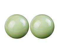 Boules De Méditation En Jade Naturel Pierre De Massage En Jade Pour | Boules De Massage D'Exercice De Santé Chinoises Pour Hommes Domicile Méditation Loisir Gy