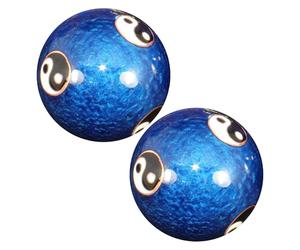 Boules De Méditation - Paire De Fer 1,85 Pouces | Boules De Baoding En Émail Cloisonné Avec Boîte | Balles D'exercice Pour Les Mains De Médecine Chinoise Pour La Relaxation, Le Soulagement Du Stress E