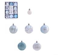Boules de No?l Incassables 26 Décoration pour arbre Boules de | Shatterproof Material, Mixed Colours, Festive Tree Decor, 26 Pieces Per Box, Hanging Pendants