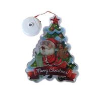 Boules de Noël 2025 Suspension décorative de Noël, décoration Cour et Rideau d'intérieur, éclairage Simple et Pratique