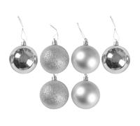 Boules de Noël, 3,15 pouces en forme de ballon à l'épreuve des débuts pour la décoration des arbres, décorations de boules de Noël pour patio, mariage, fête, bal de fin d'année, élégantes pour le