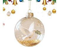 Boules de Noël à suspendre sur le thème de l'oiseau fait à la main | sphères et arbre de Noël, pour intérieur, rebords de fenêtre, jardin, fêtes, patio, véranda