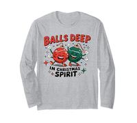 Boules de Noël Amusantes pour Les fêtes Manche Longue