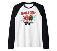 Boules de Noël Amusantes pour Les fêtes Manche Raglan