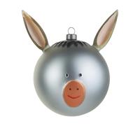 Boules de Noël Asinello H 13.5cm / Ø 9cm