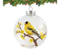 Boules de Noël - Décoration de 3,15 x 3,15 pouces | Pendentif colibri de Noël | Accueil Table Fenêtre Porte Cuisine Salon Chambre Femme