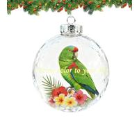 Boules de Noël - Décoration de 3,15 x 3,15 pouces | Pendentif colibri de Noël | Accueil Table Fenêtre Porte Cuisine Salon Chambre Femme