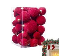 Boules De Noël - Décoration pour La Maison Incassable - Ensemble De Boules De Noël Décoratives,Destiné À Fenêtre Porte Chambre Salon Intérieur Extérieur Cheminée Cuisine Vacances