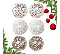 Boules De Noël | Décoration Suspendue,Boules et Pendentifs Décoratifs pour la Saison de Noël - pour Decoration De Restaurant Maison Fenêtre Porte Mur Café Hôtel Centre
