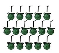 Boules de Noël Décoratives 16 Pièces Décoratives Incassables à Paillettes | Boules de Noël Pailletées avec Motif , 6 cm pour mariage, fiançailles, Nouvel An, célébration d'hiver en , décorations
