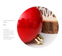 Boules de Noël décoratives, 30 pièces, incassables, compatibles avec les décorations de sapin, mariages et fêtes de fin d'année.