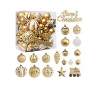 Boules de Noël décoratives, ampoules compatibles avec les décorations de sapin et de couronne