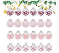 Boules de Noël décoratives pour sapin, décoration d'intérieur et saisonnière,