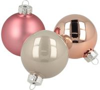 Boules de Noël en verre décoration d'arbre noble ornements d'arbre de Noël festifs